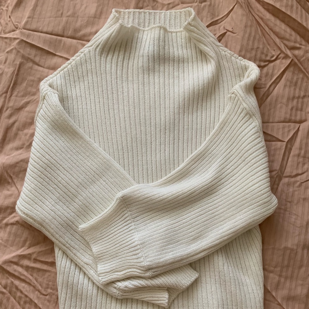White Turtleneck